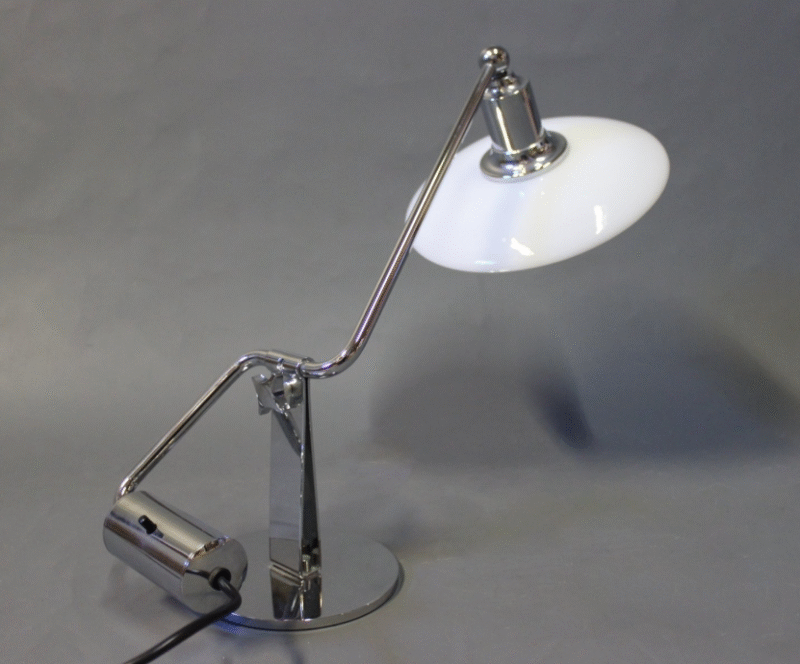 Vintage Metal Texture Adjustable Glass Lamp Bedroom Bedside Desk Light Reading Table Lamp E14