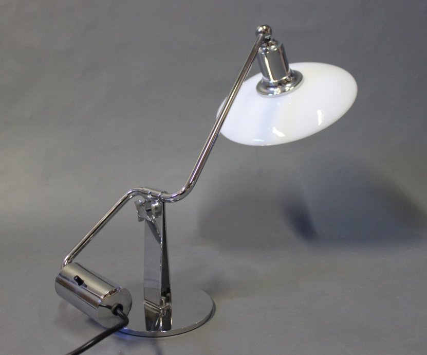 Vintage Metal Texture Adjustable Glass Lamp Bedroom Bedside Desk Light Reading Table Lamp E14