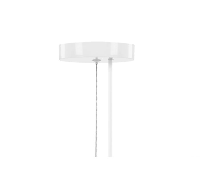 Contemporary lighting Enduring Elegance Aluminum Smithfield Ceiling Light White