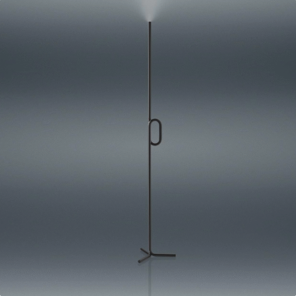 Modern Minimalist Study Bedroom Bedside Light Black White Living Room Floor Lamp G9