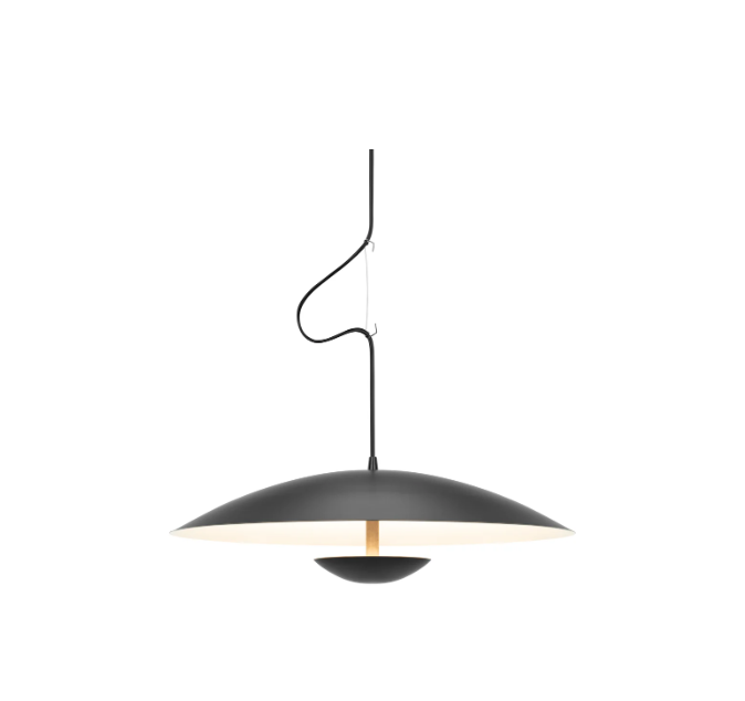 Contemporary Chic Enduring Style Lighting Chandelier Camila Pendant Lamp Black