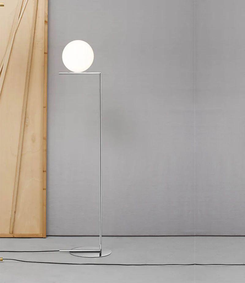 Modern Minimalist Creative Lighting Living Room Bedroom Study Floor Lamp E14