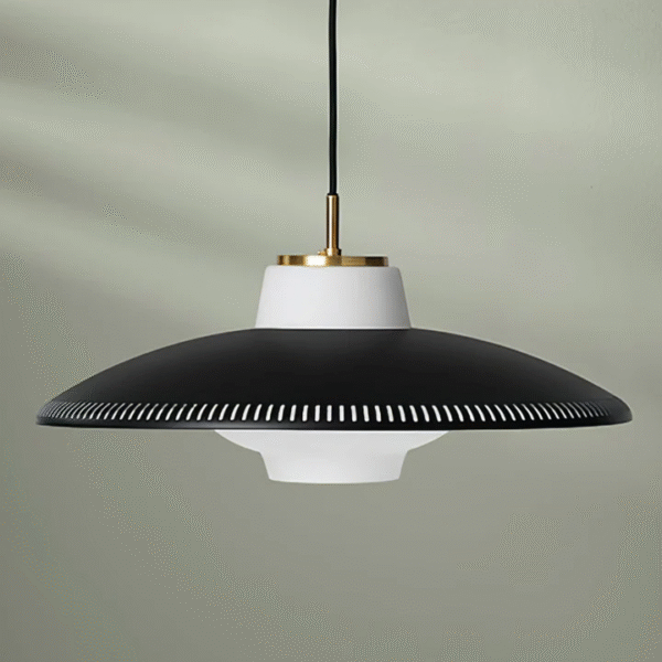 Modern Minimalist Nordic Style Restaurant Bar Glass UFO Lighting Fixtures Bedroom Study Pendant Lamp E27