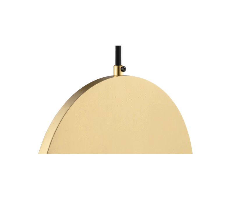 Luxury Elegant Interlocking Disks Lighting Gold Aurora Pendant Lamp
