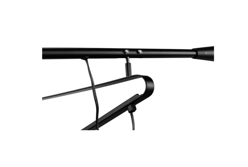 Modern Sleek Flexible Rotatable Head Restaurant Bedroom Black 265 Wall Lamp