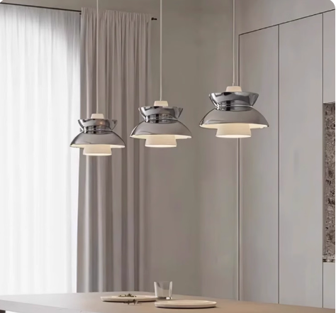 Elegant Minimalist Doo Hop Suspension Lamp Multi-color Creative Bedroom Bar Counter Pendant Lamp E27