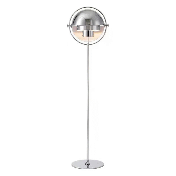 Middle Aged Geometry Bauhaus Living Room Sofa Side Floor Light Iron Study Bedroom Floor Lamp E27