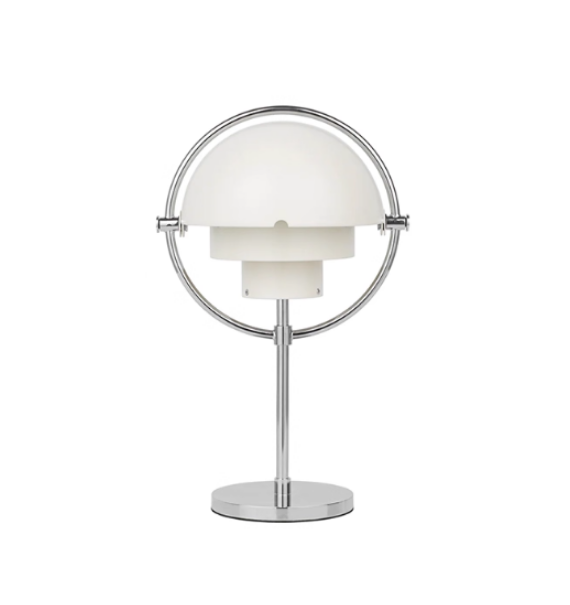 Personalized Creative Atmosphere Desktop Decorative Light Rotating Bedroom Bar Table Lamp White E27