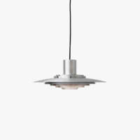 Medieval Personality P376 UFO Restaurant Decoration Chandelier Aluminum Bar Counter Pendant Lamp E27