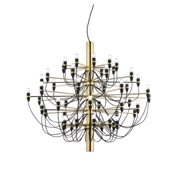 High-end Duplex Lobby Restaurant Pendant Light Summer Fruit Stainless Steel Cantilevered Staircase Pendant Lamp E14*50