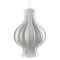 Verner Panton Onion White Pendant Light