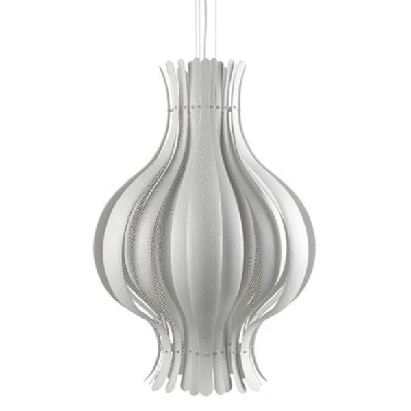 Verner Panton Onion White Pendant Light