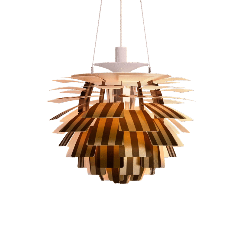PH Artichoke Aged Brass Pendant Lamp Fendi Casa