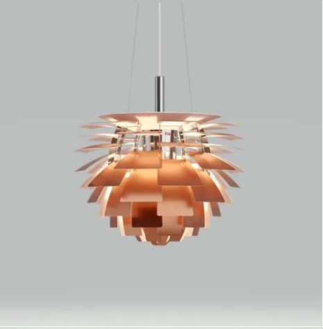 PH Artichoke Pendant Lamp Purple Copper