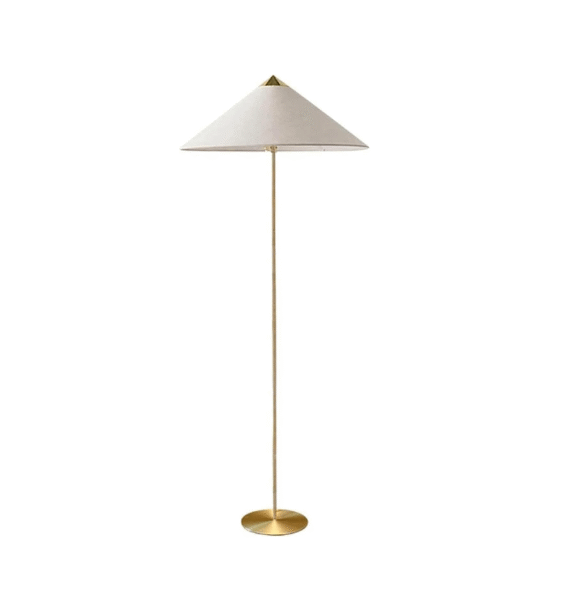 Nostalgic Retro Straw Hat High Pole Vertical Light Creative Living Room Sofa Side Bamboo Hat Floor Lamp E27