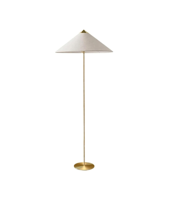 Nostalgic Retro Straw Hat High Pole Vertical Light Creative Living Room Sofa Side Bamboo Hat Floor Lamp E27