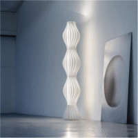 Minimalist Nordic Amall Waist Living Room Decorative Floor Lamp Bedroom Homestay Floor Lamp E27 R7S