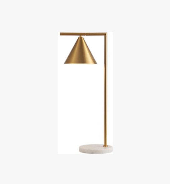 Postmodern Minimalist Marble Desk Light Creative Bedroom Study Golden Table Lamp G9 MAX60W