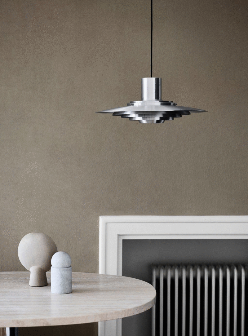 Medieval Personality P376 UFO Restaurant Decoration Chandelier Aluminum Bar Counter Pendant Lamp E27