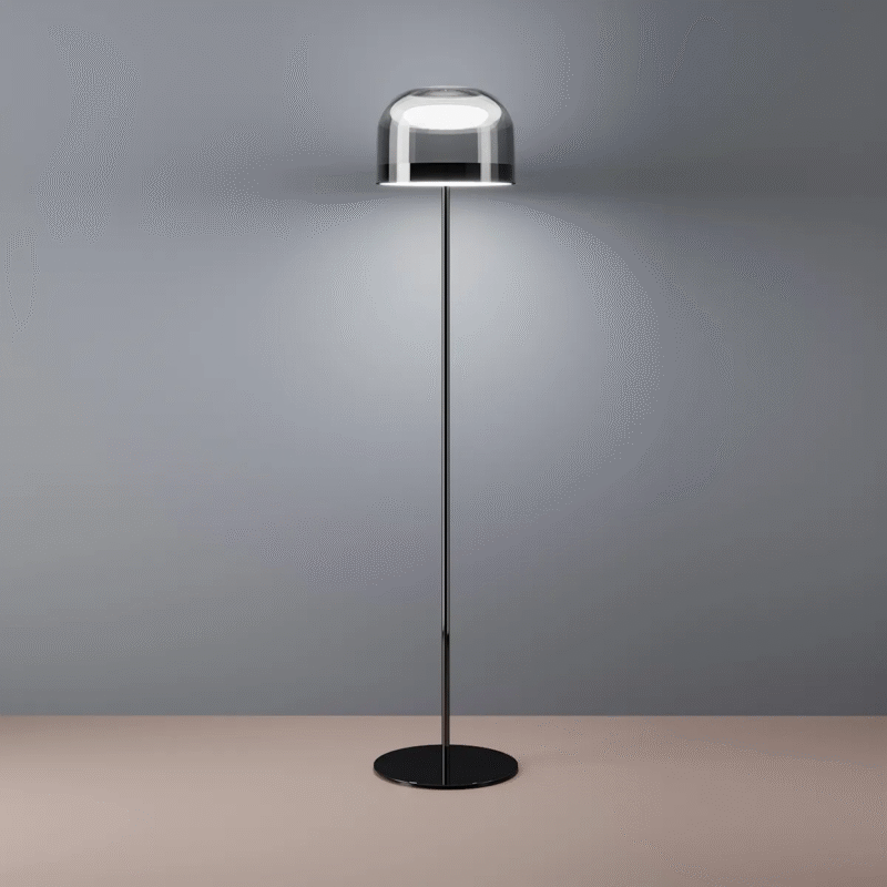 Bedroom Glass Equatore Floor Lamp