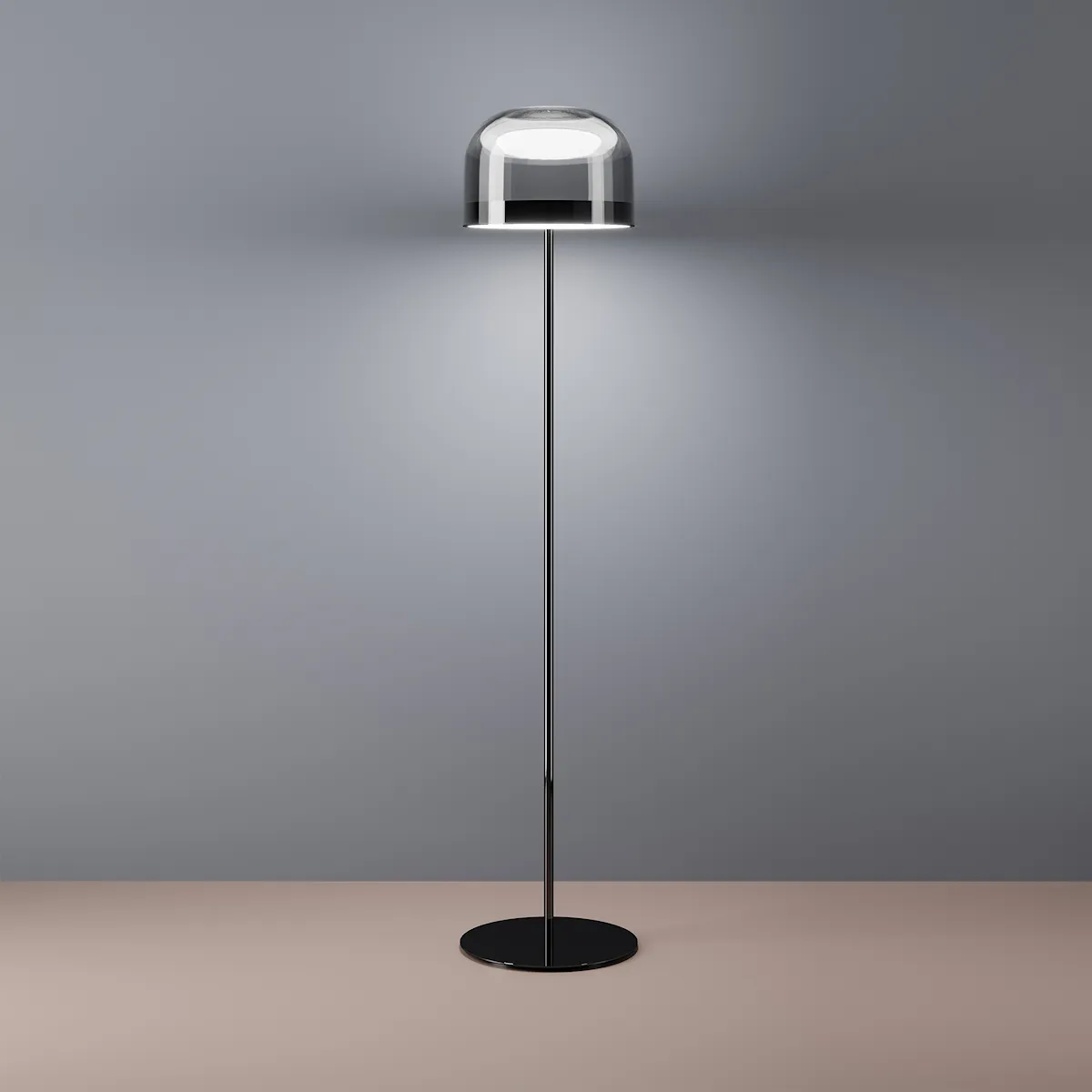 Bedroom Glass Equatore Floor Lamp