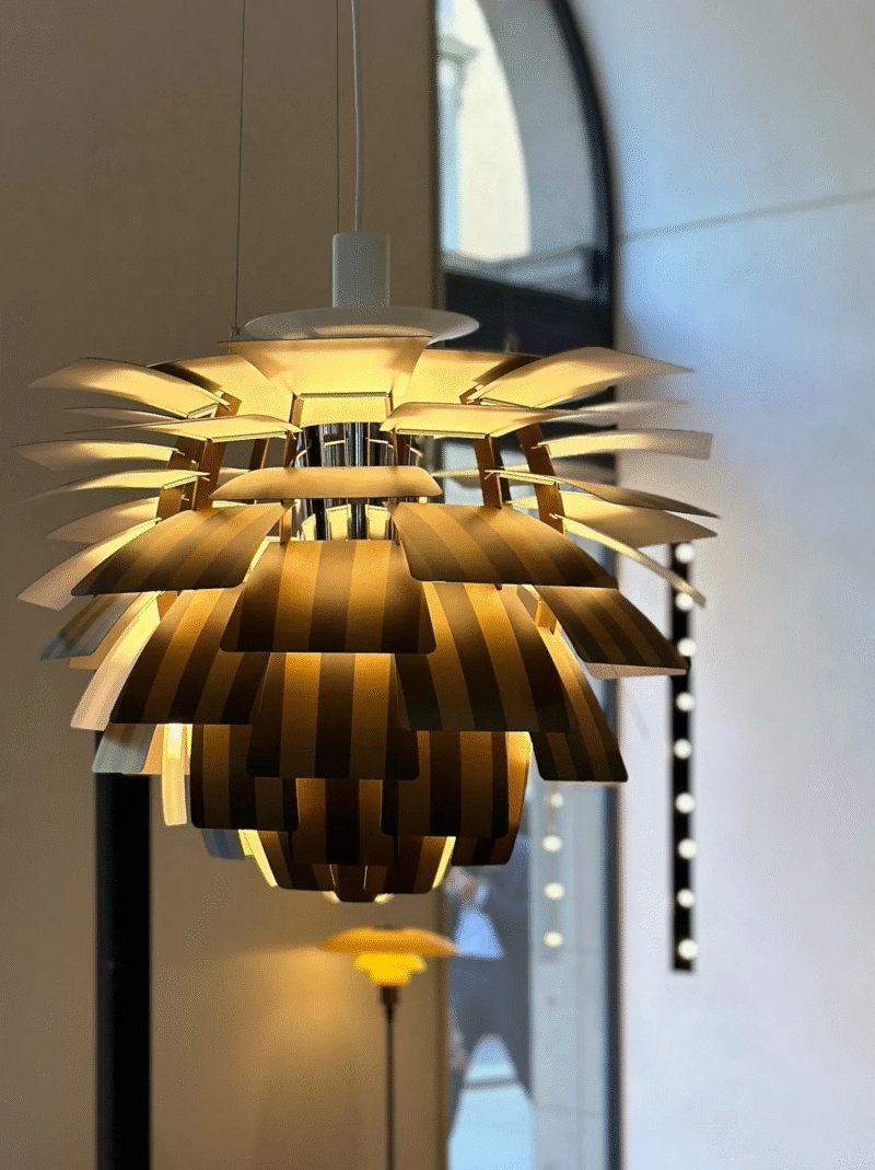 PH Artichoke Aged Brass Pendant Lamp Fendi Casa