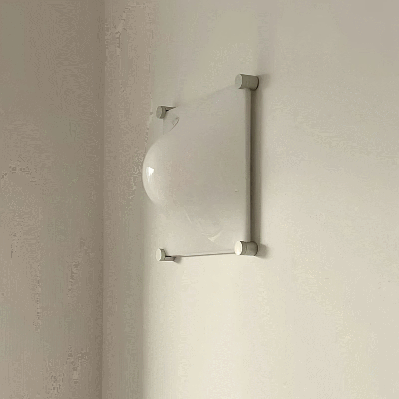 "Bolla 50" Space Age Wall Lamp by Elio Martinelli