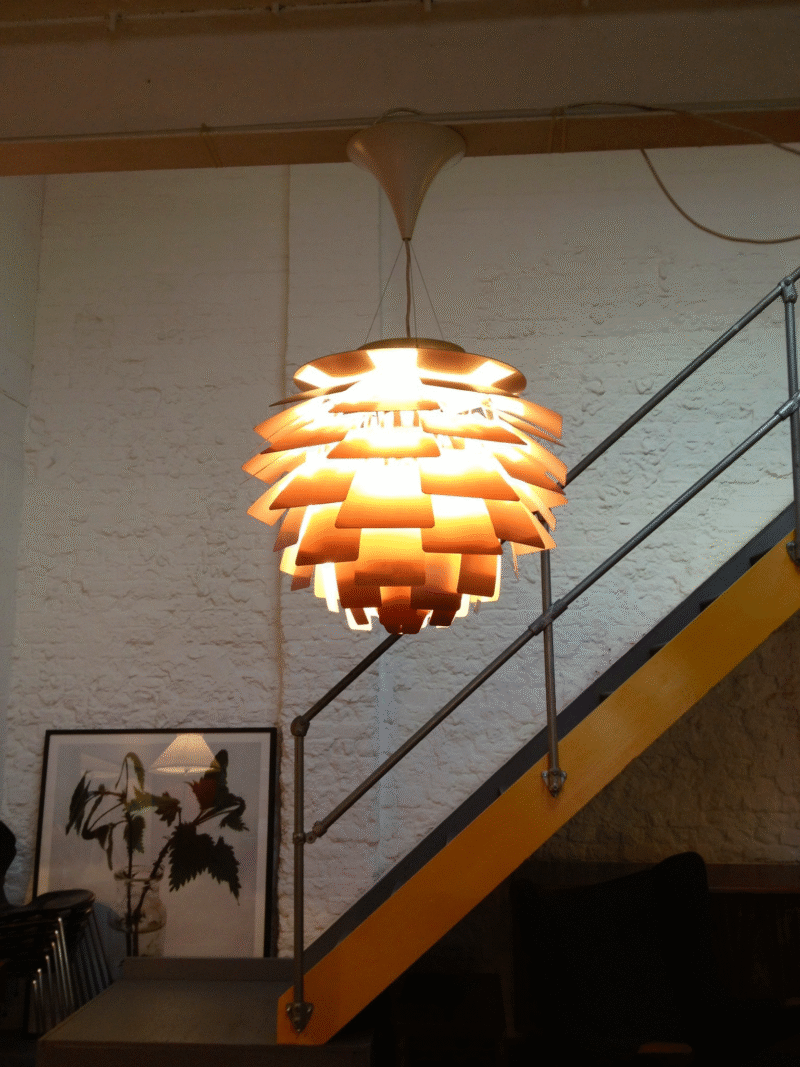 PH Artichoke Pendant Lamp Purple Copper