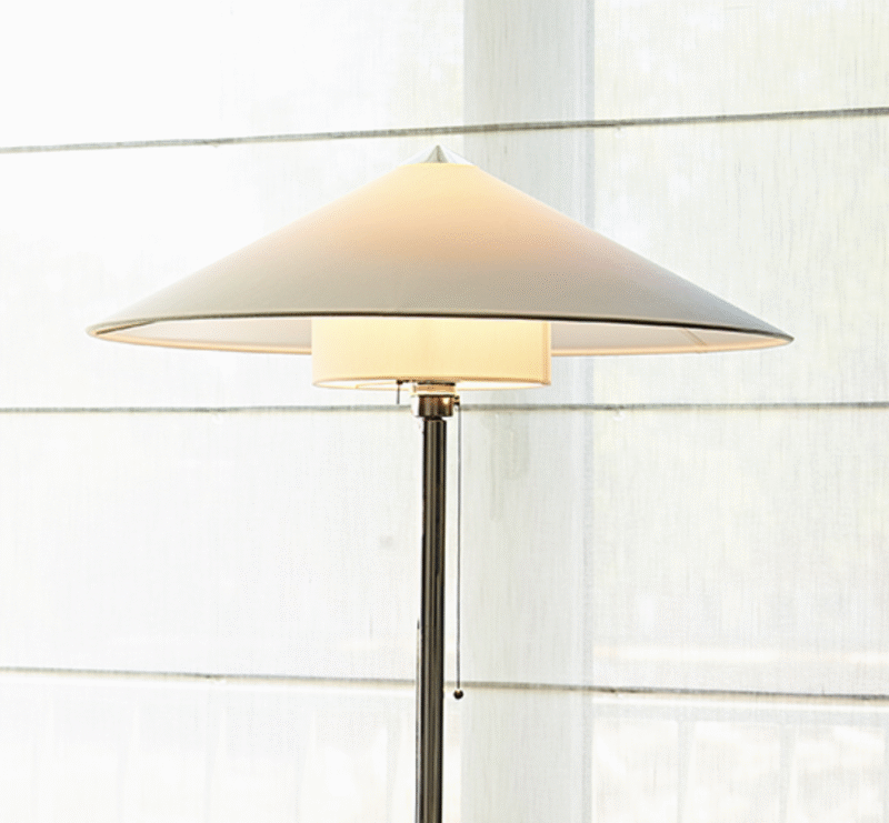 Bauhaus Living Room Sofa Side Cloth Cover Vertical Light Metal Bedroom Study Floor Lamp E27 - Image 6