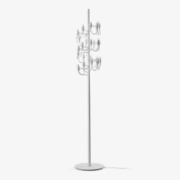 Fruits of Midsummer Floor Lamp 23 Designed by Gino Sarfatti