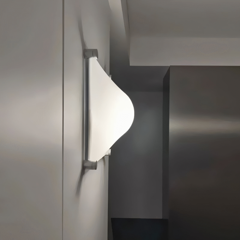 "Bolla 50" Space Age Wall Lamp by Elio Martinelli
