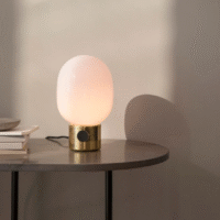 Nordic ins Marble Desk Light Creative Personality Study Bedroom Bedside Glass Table Lamp G9
