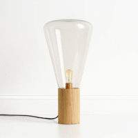 Muffins Stona Lampa Wood 04 Floor Lamp