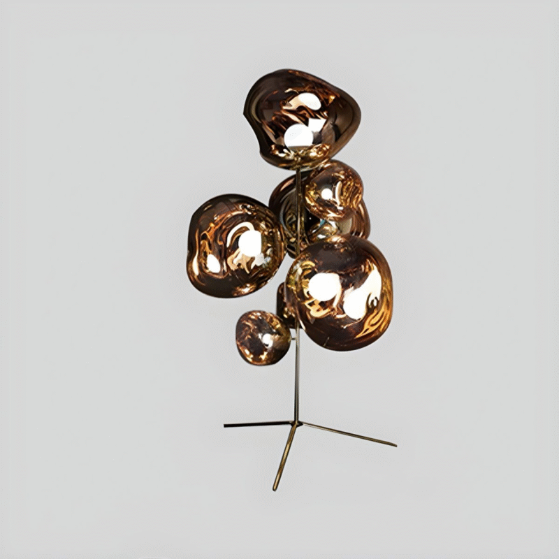 Melt-Gulvlampe-Kobber LED Floor Lamp