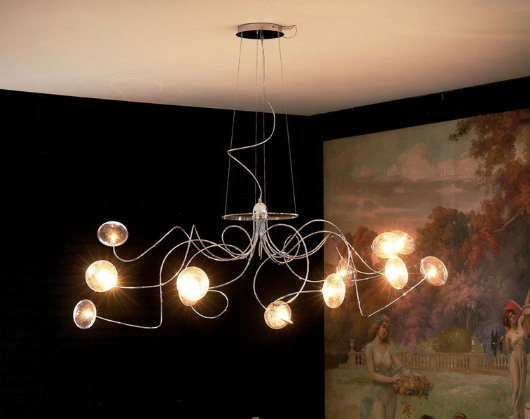 Cattelan Oktopus Multiple headlights Pendant Light