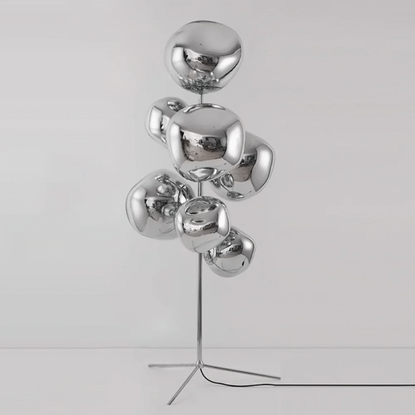 Melt-Gulvlampe-Kobber LED Floor Lamp