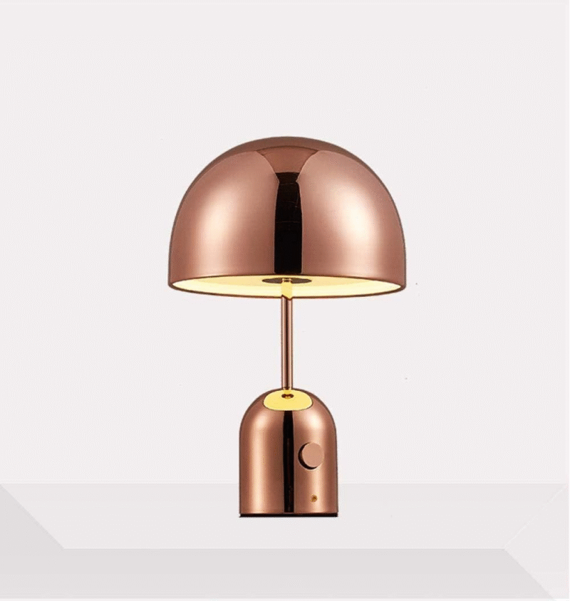 PLH BELL Nordic Chrome Table Lamp