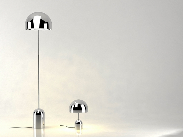 Tom Dixon Bell Floor Light Chrome