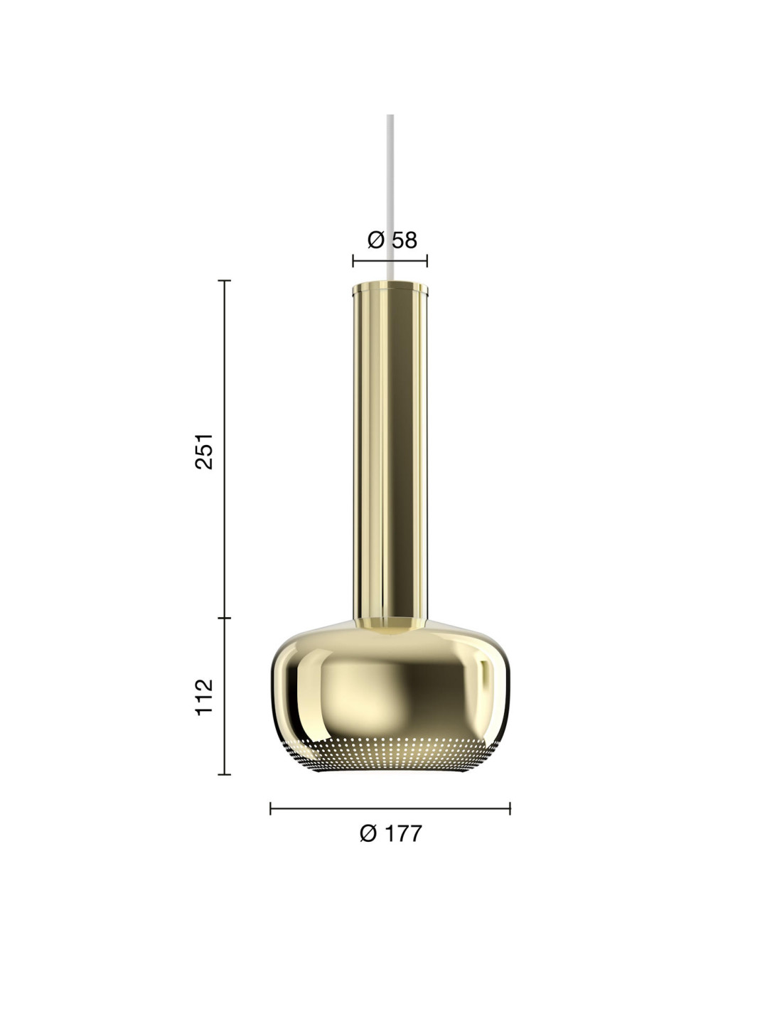 Suspension Hanging Pendant Light VL56