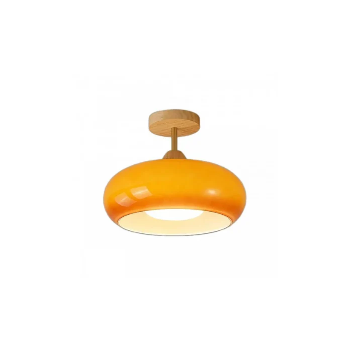 Retro Bauhaus Glass Ceiling Lamp
