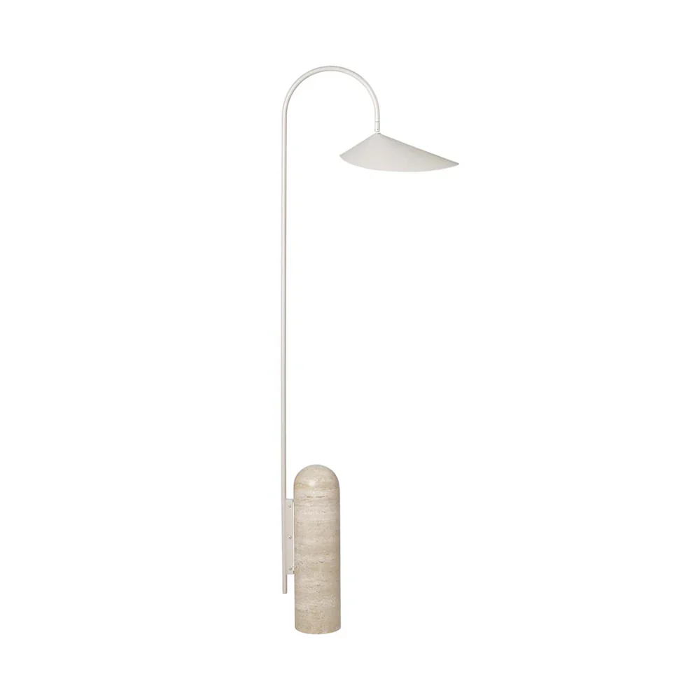 Arum Bedroom Marble Floor Lamp