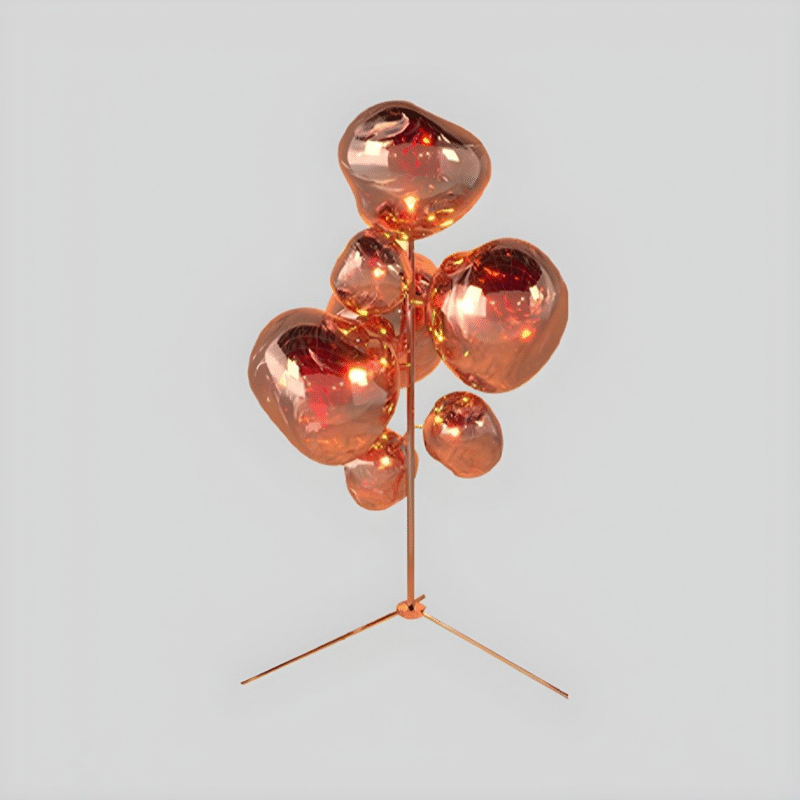 Melt-Gulvlampe-Kobber LED Floor Lamp