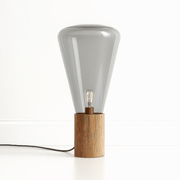 Muffins Stona Lampa Wood 04 Floor Lamp