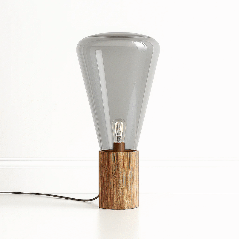 Muffins Stona Lampa Wood 04 Floor Lamp