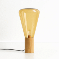 Muffins Stona Lampa Wood 04 Floor Lamp