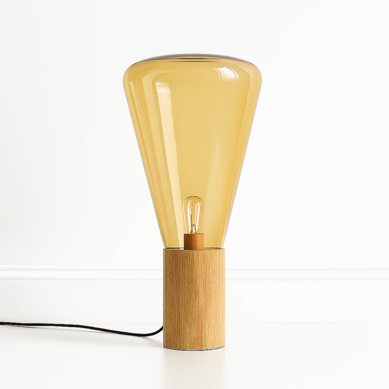 Muffins Stona Lampa Wood 04 Floor Lamp