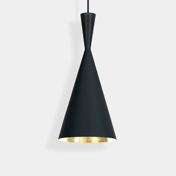 Beat Brass Tall Pendant Light