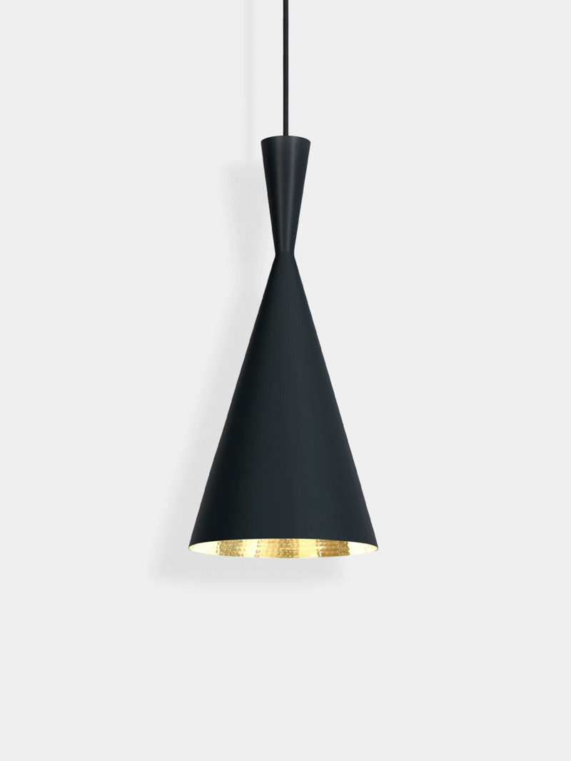 Beat Brass Tall Pendant Light