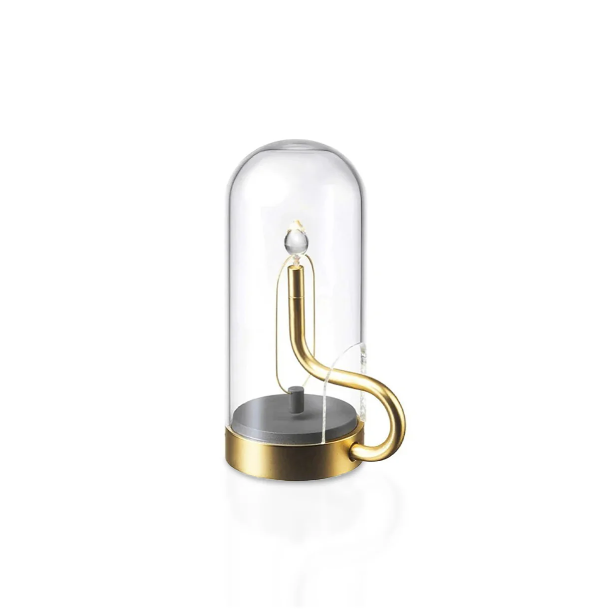 Magnetic Swinging Flame Rechargeable Candle Table Lamp