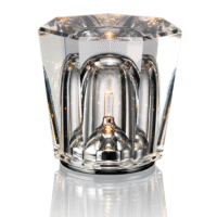 Crystal Light Cordless Rechargeable Table Lamp